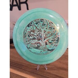Prodigy F3-500 Isaac Robinson 2023 Champions Cup Disc Golf Disc Green Swirl 173g